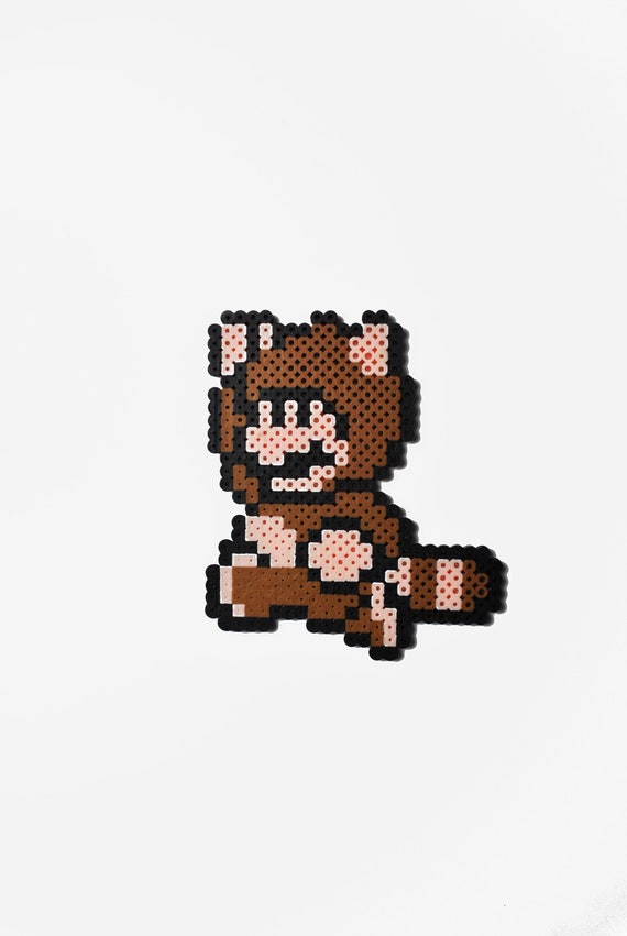 Tanooki Suit Mario/luigi Super Mario Nintendo Perler Bead