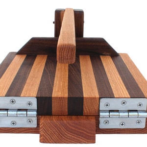 Central Coast Woodworks Hardwood Tortilla Press  Oak & Walnut image 4