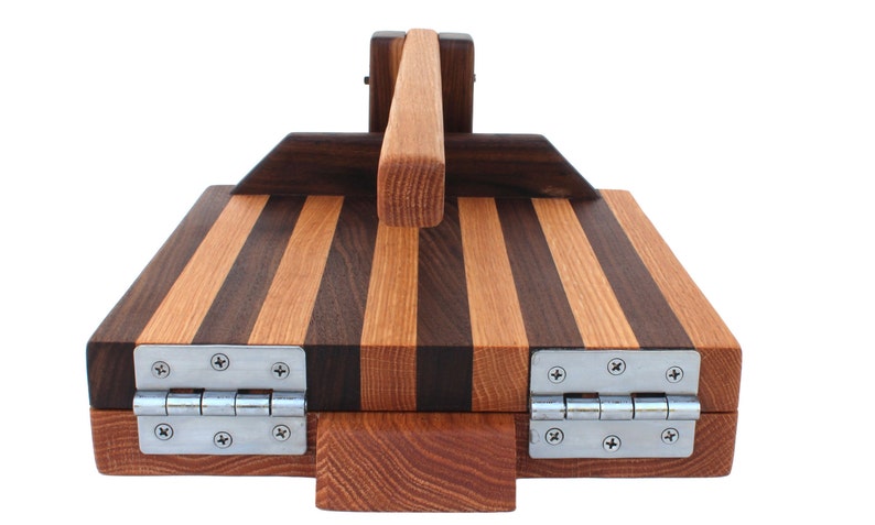Central Coast Woodworks Hardwood Tortilla Press  Oak & Walnut image 4