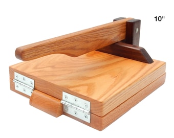 10" Hardwood Tortilla Press - Red Oak