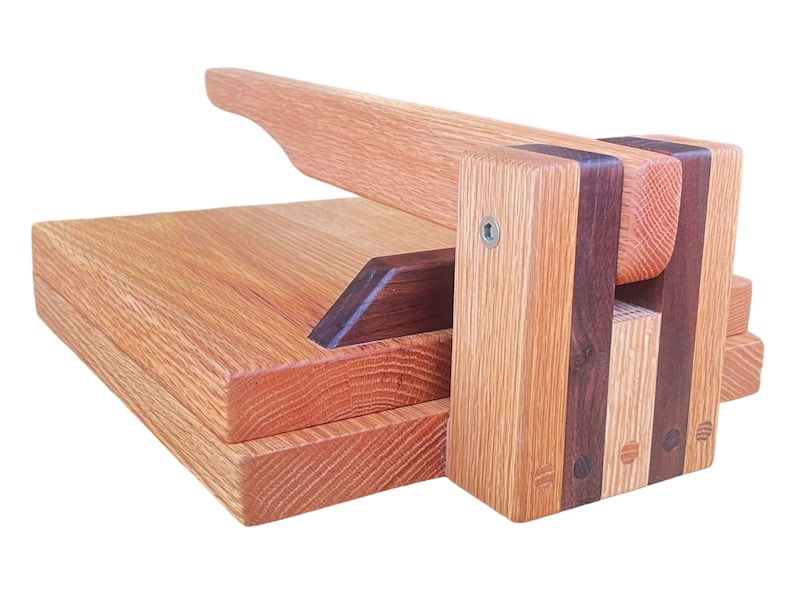 Central Coast Woodworks Hardwood Tortilla Press  Red Oak  image 5