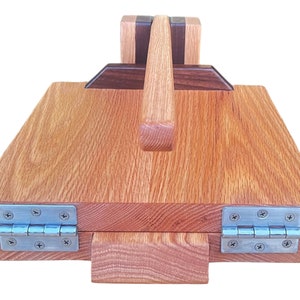 Central Coast Woodworks Hardwood Tortilla Press  Red Oak  image 2