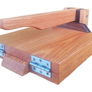 Central Coast Woodworks Hardwood Tortilla Press  Red Oak  image 3