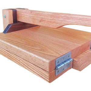 Central Coast Woodworks Hardwood Tortilla Press - Red Oak - 11.5 inch