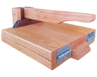 Central Coast Woodworks Hardwood Tortilla Press - Red Oak - 11.5 inch