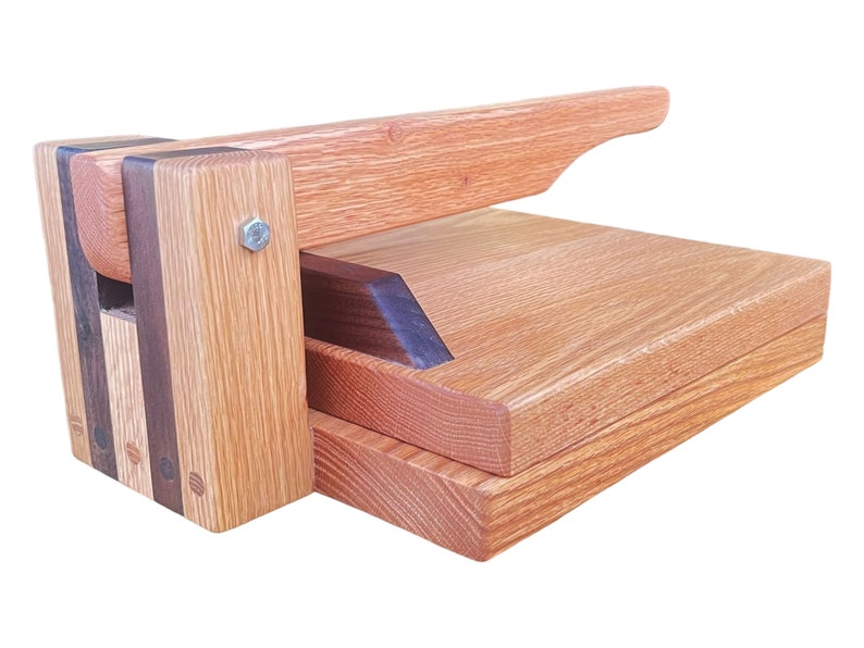Central Coast Woodworks Hardwood Tortilla Press  Red Oak  image 6
