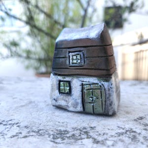 Raku Fired Ceramic Art House: Handcrafted Croatian Pottery