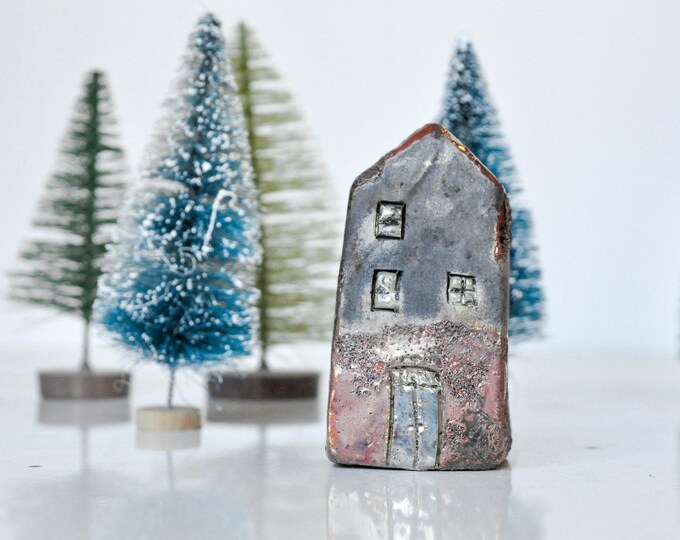 Raku Pottery House by Studio Vitez Art Raku Fired Ceramics Etsy