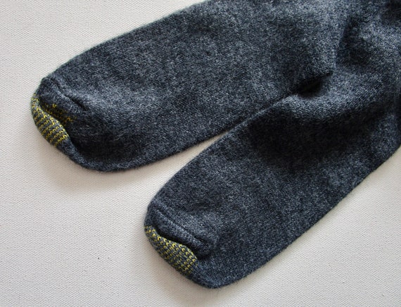 NIP, 1980s Gold Toe Ankle Socks, Vintage Charcoal… - image 6