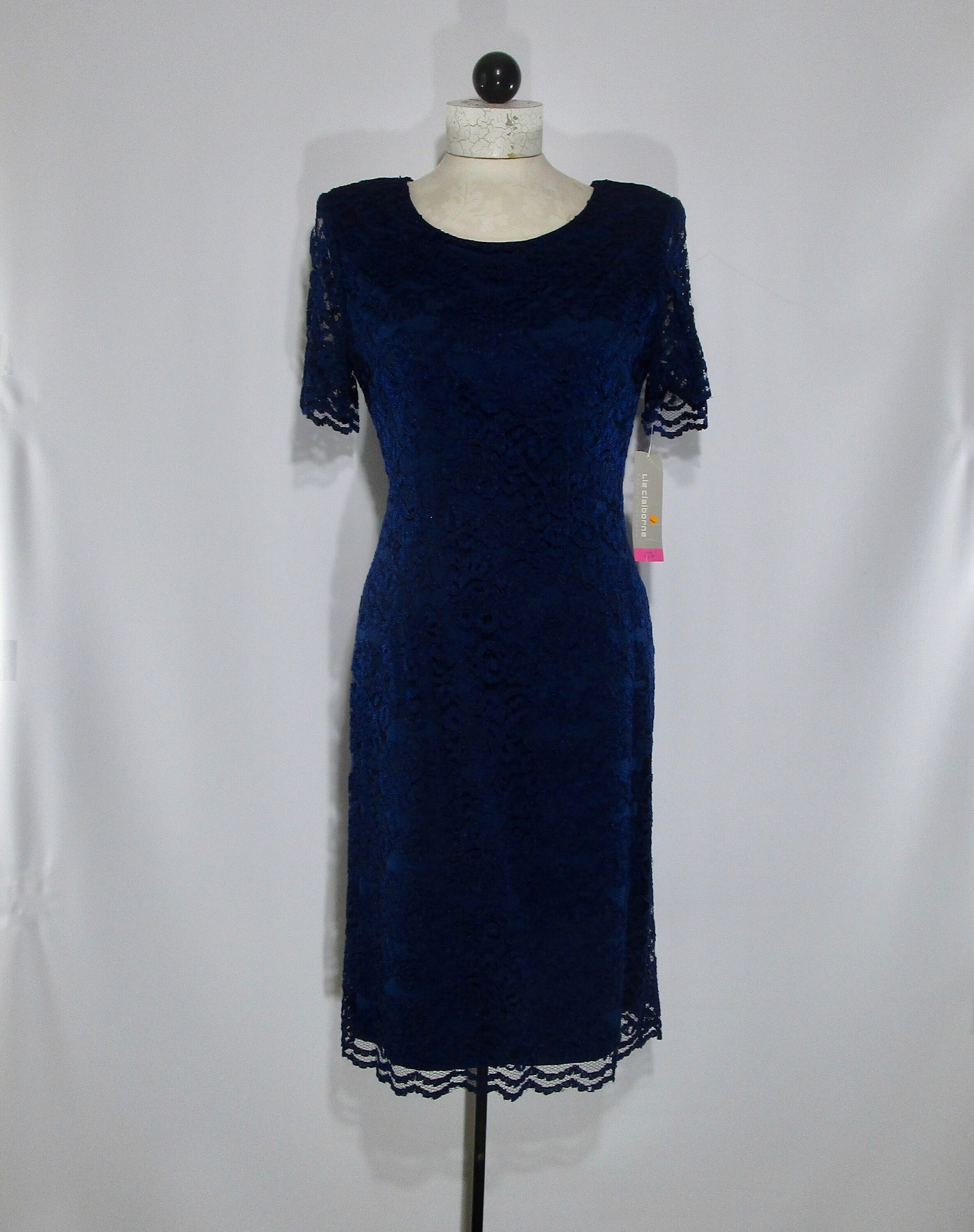 Jcpenney navy blue lace dress online