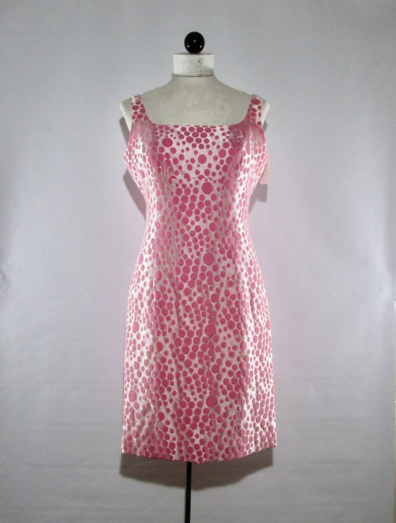 Deadstock, Isabel Ardee Pink Strap Dress 10 P, Vi… - image 1