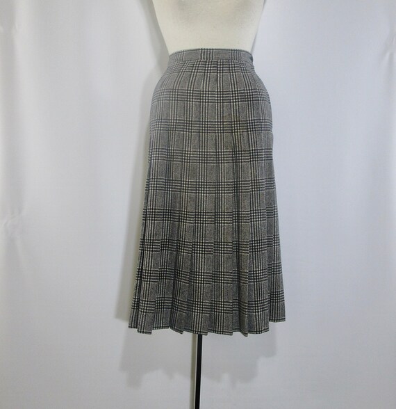 Vintage unlined pleated skirt - Gem