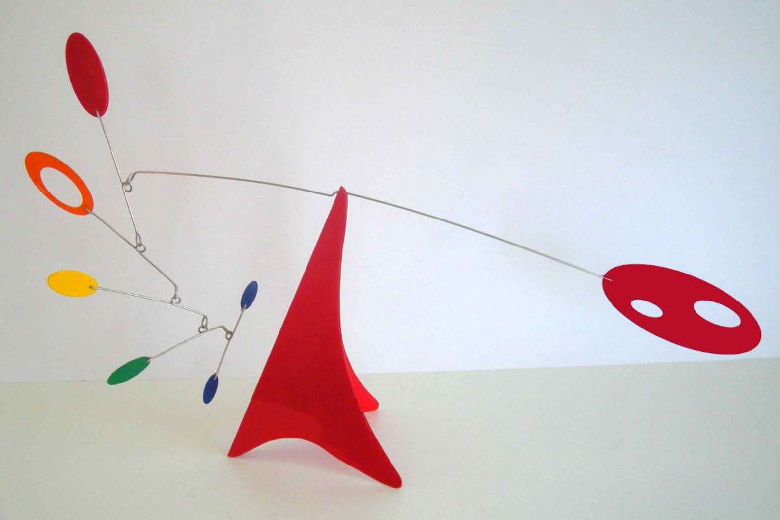 Midcentury Modern Tabletop Mobile Stabile Hanging Mobile Art Sculpture