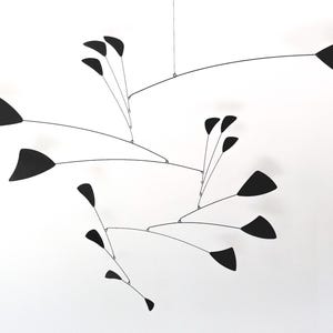 Large Hanging Mobile sculpture, 5 ft by 4 ft. Callisto hanging mobile art decor by MODmobiles