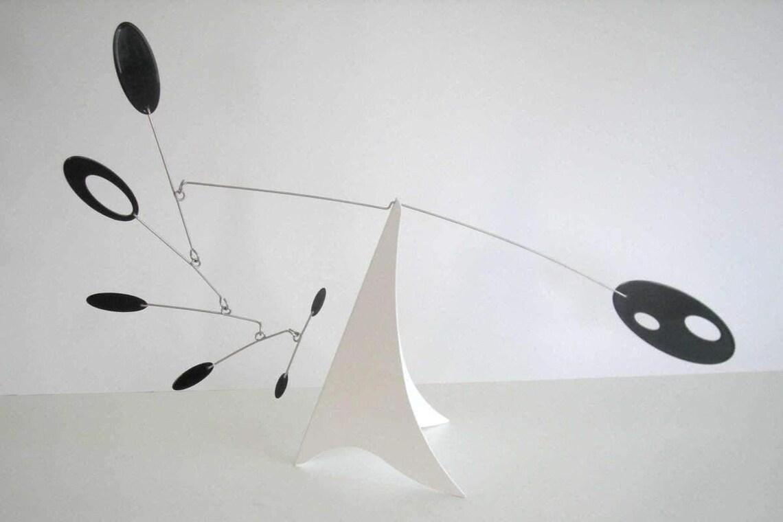 Midcentury Modern Tabletop Mobile Stabile Hanging Mobile Art Etsy