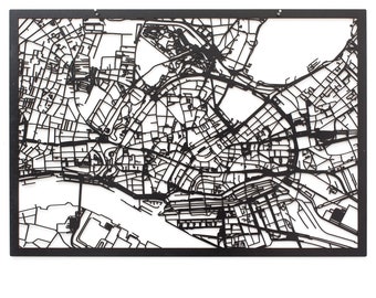 3D Stadtplan HAMBURG