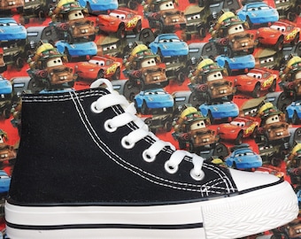 Hand angepasst / Custom Disney Lightning Mcqueen Cars Thema Schuhe Turnschuhe