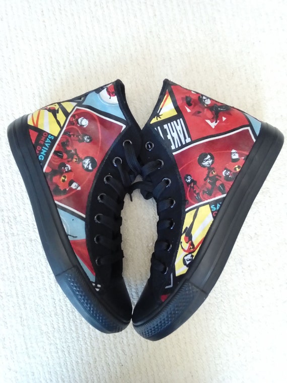 Zapatillas de lona de niños a adultos personalizadas a mano | Etsy México