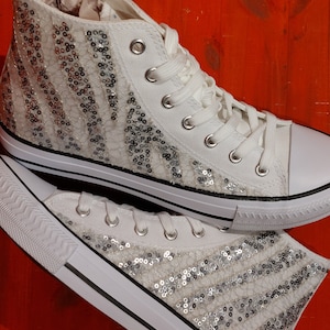 Vegas Gold Glitter Sneakers for Birthday, Special Occasion, Quinceanera, Bachelorette Party, Event, Fun Bling,Mardi Gras