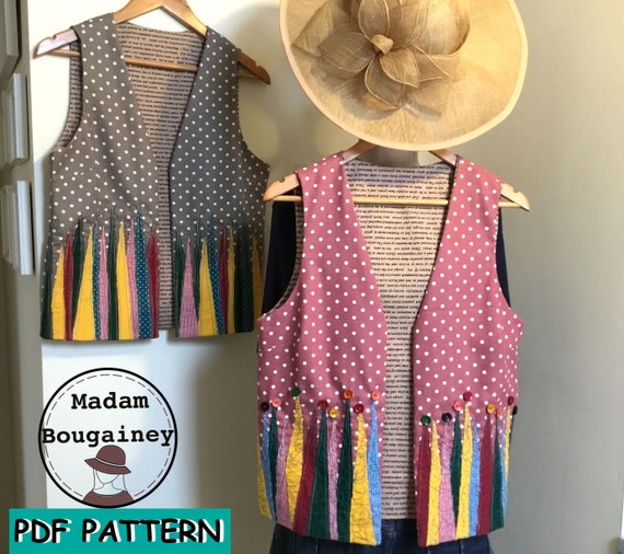 Babinia Reversible Patchwork Waistcoat main image 1