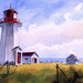Cap D'espoir Lighthouse Gaspé Peninsula Quebec Canada. - Etsy