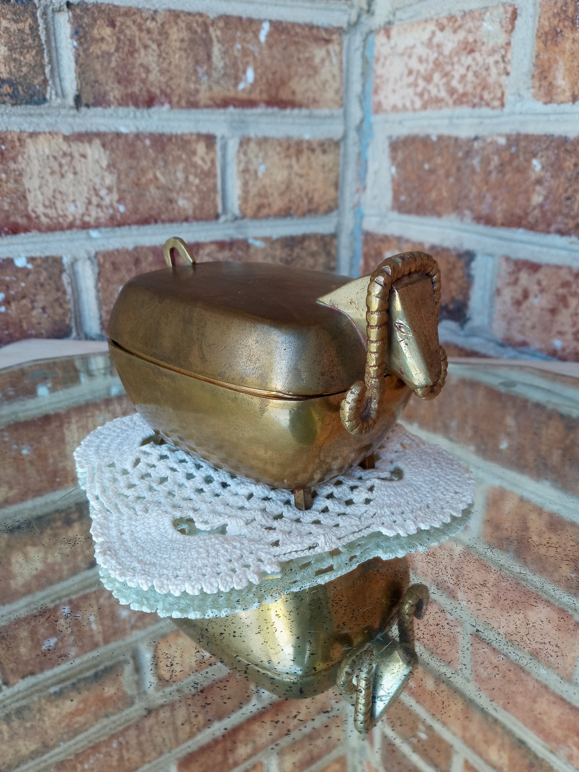 Ram Trinket Box - Etsy
