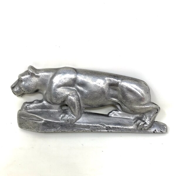 Silver Jaguar Statue Etsy