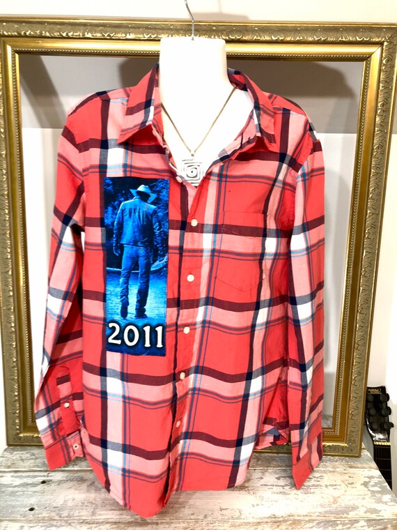 Long Sleeve Shirt Jason Aldean Concert Shirt Oran… - image 7