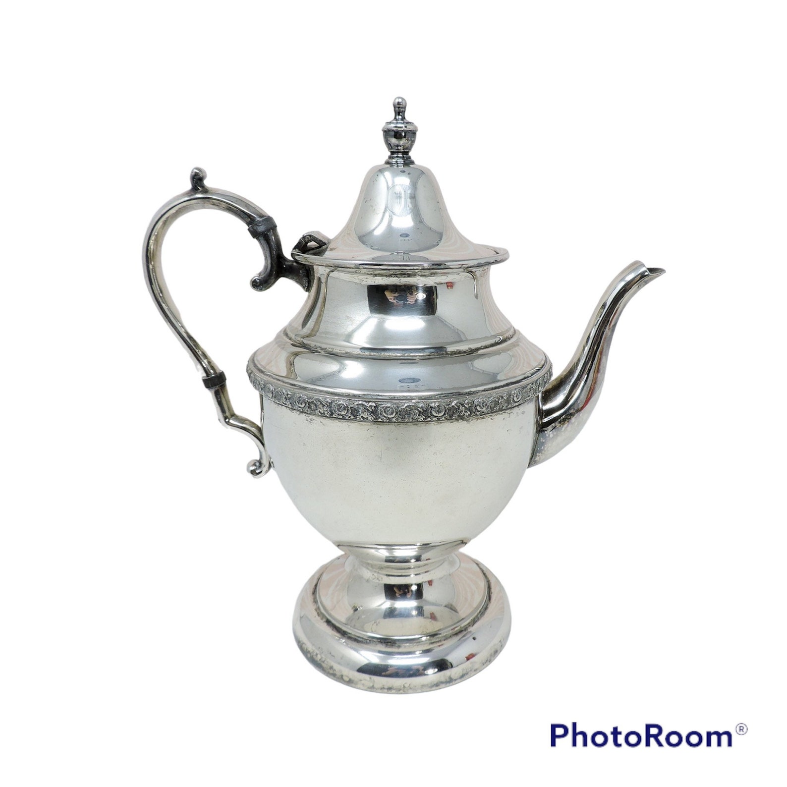 Silver Teapot Academy Silver Teapot Centerpiece Silver Teapot Etsy