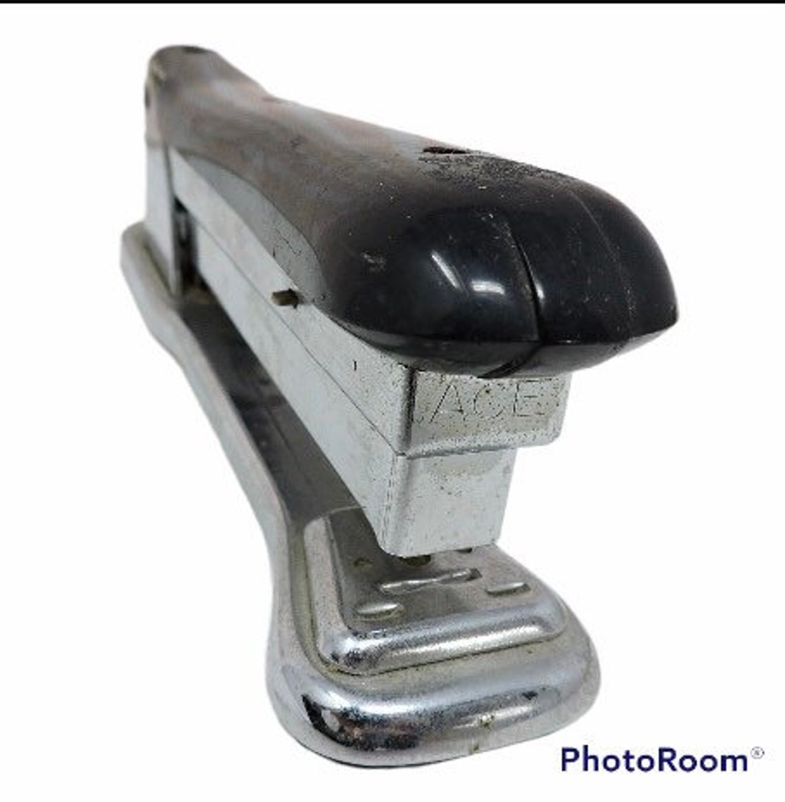 Stapler Ace Liner Model 502 Metal Black Metal Art Deco Design Etsy