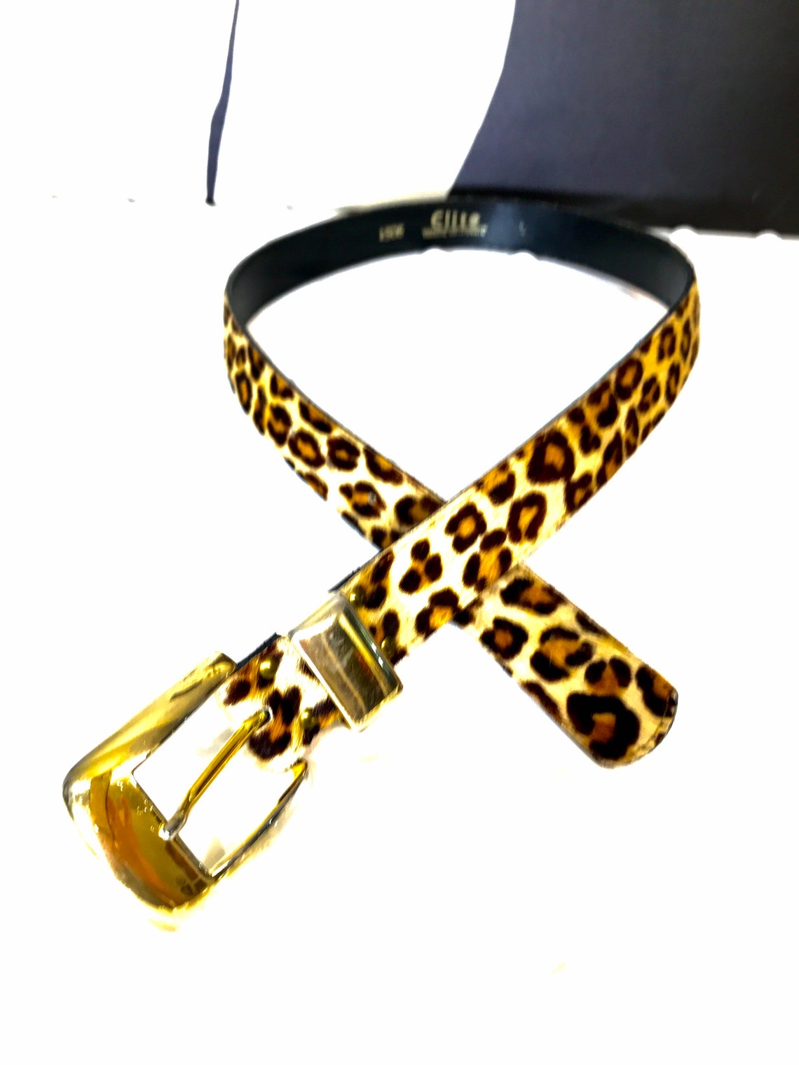 Leopard Print Belt Genuine Leather Belt Leather Leopard Animal - Etsy