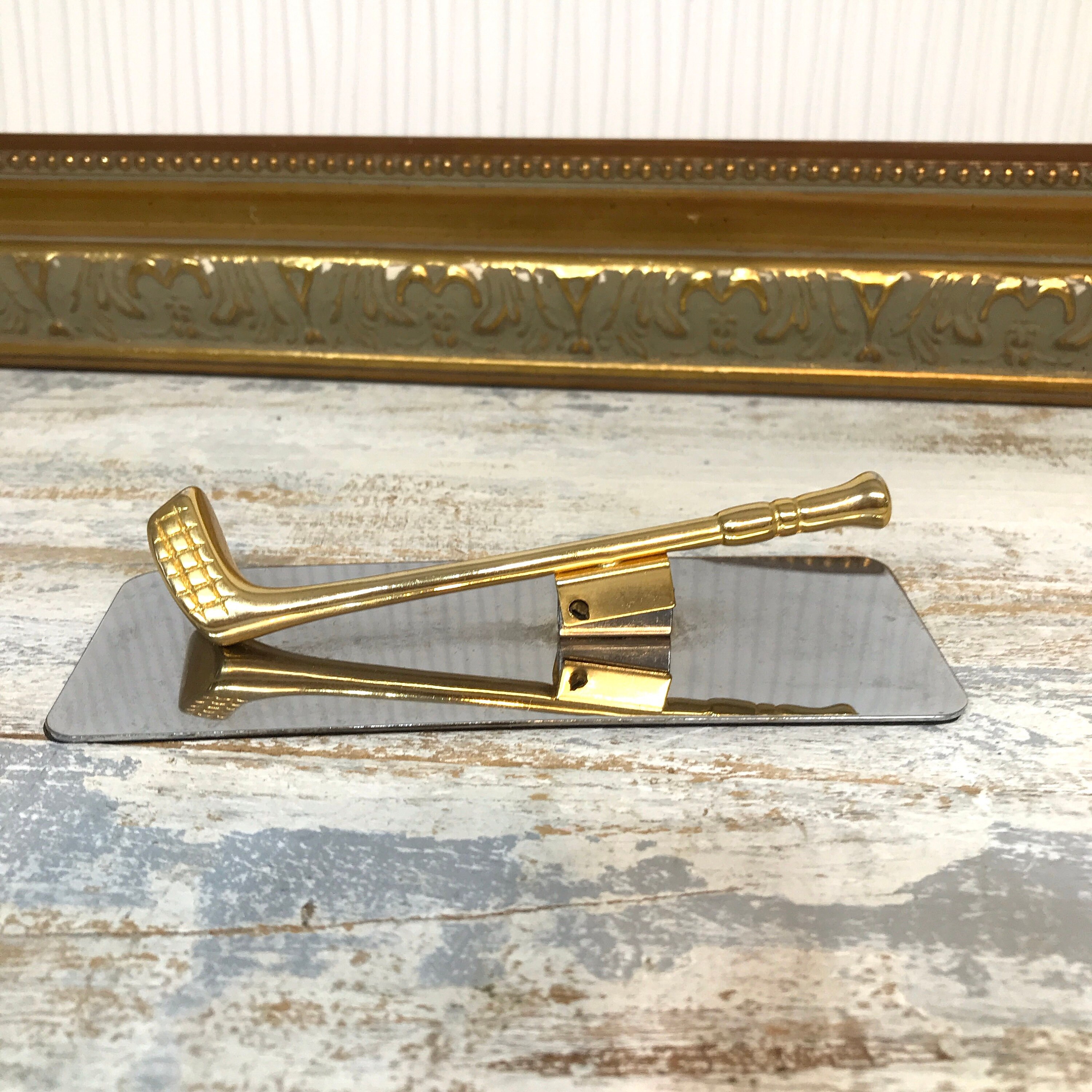 Golf Club Note Clip Golf Desk Accessory Vintage Golf Driver Etsy