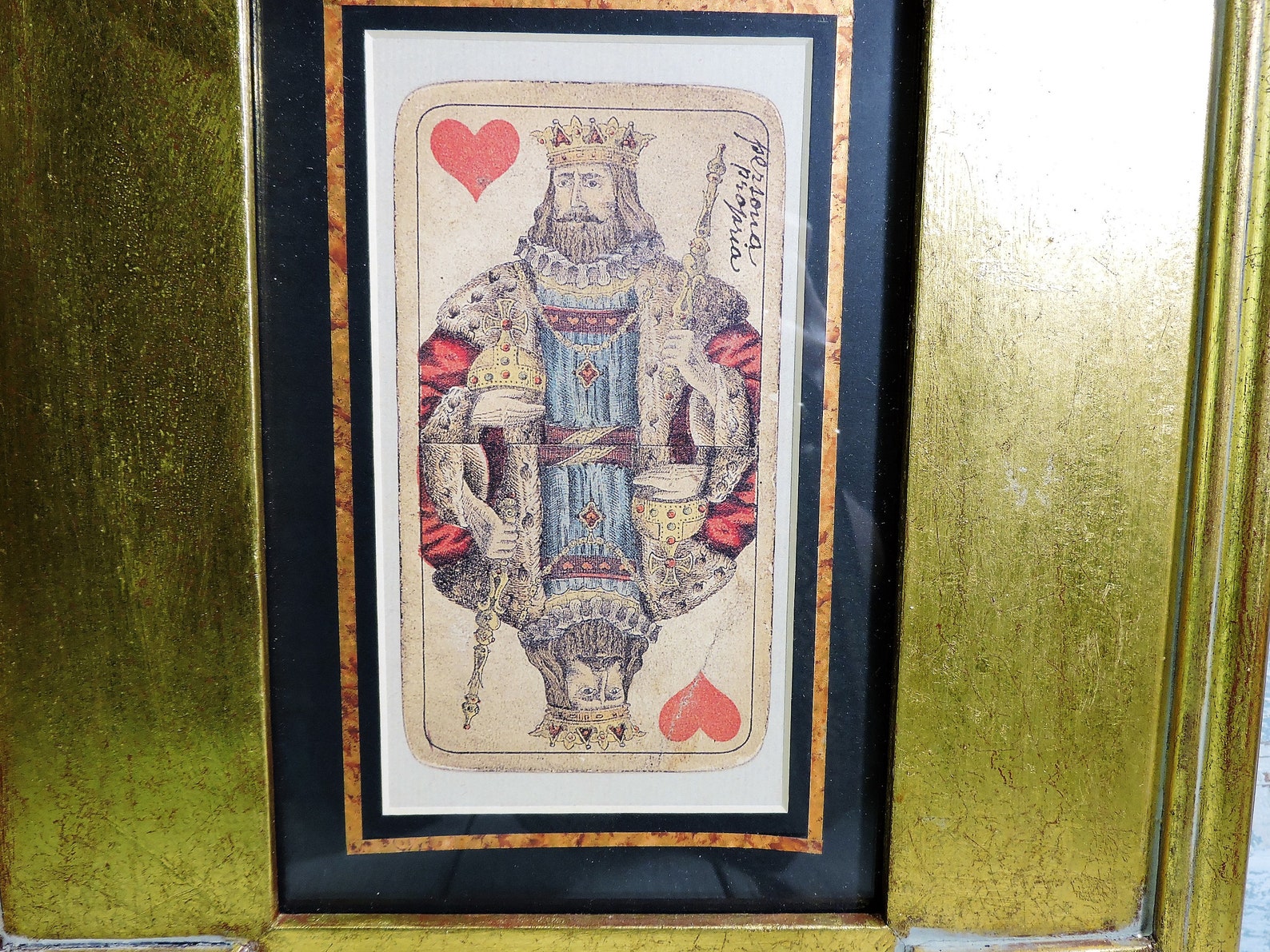 Framed Art Set of 4 Playing Cards 4pcs/set Queen & Kings Poker Etsy