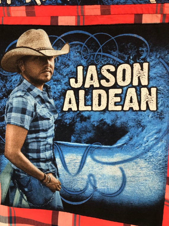 Long Sleeve Shirt Jason Aldean Concert Shirt Oran… - image 6