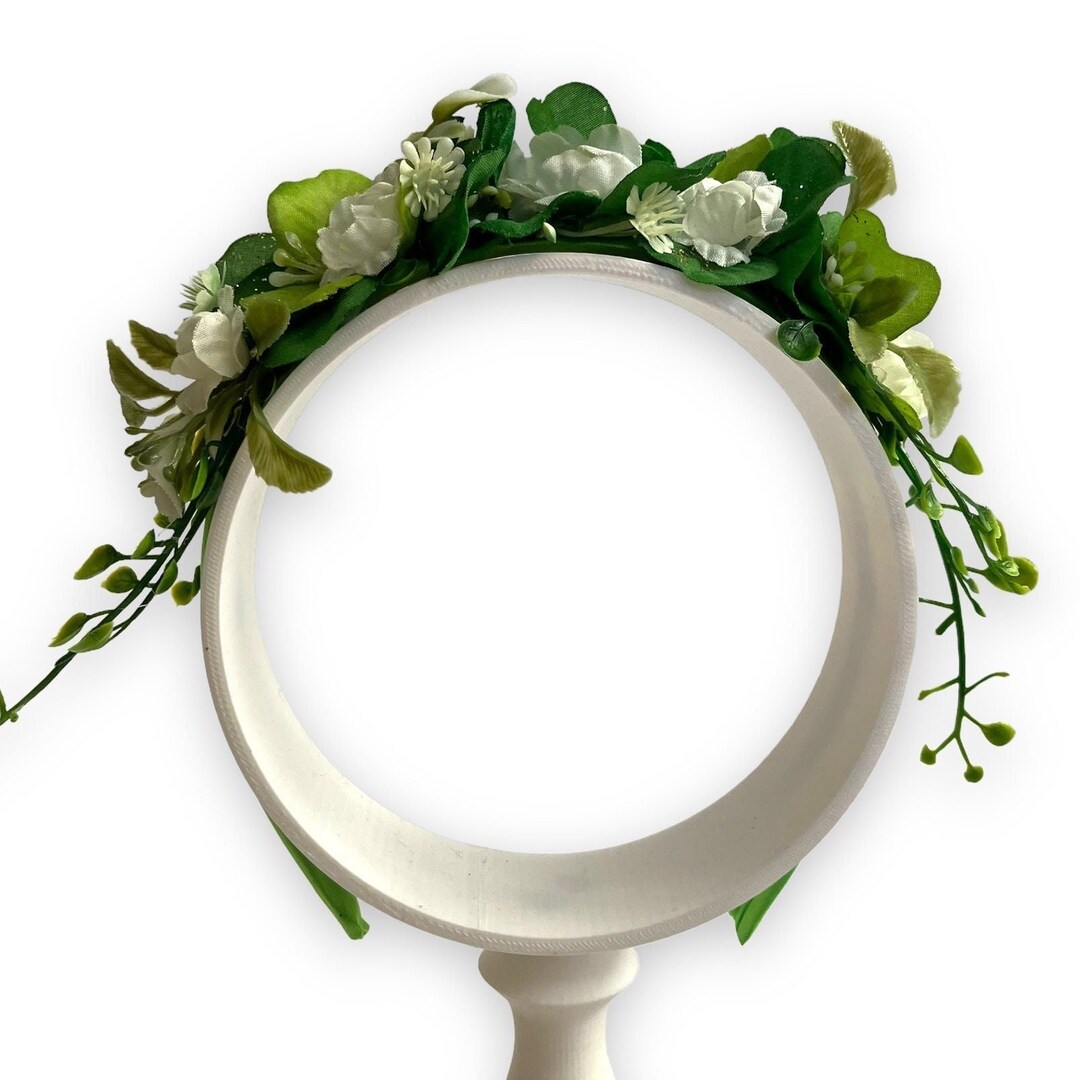 Lucky Shamrock Green Fascinator Irish Headband Clovers Etsy