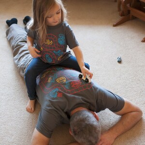 Father Son Matching Shirts, Train Track Shirts, Daddy Son Matching Shirts, Daddy and Me Shirts, Train Shirt, Dad Gifts, Toddler Boy Clothes image 4