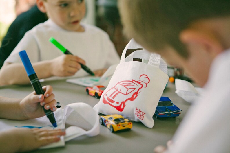 Race Car Tote Gift for Kids Mini Tote Bag for Toy Cars Kids Etsy