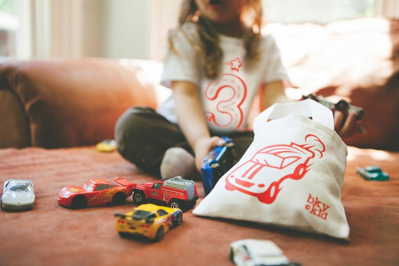 Race Car Tote Gift for Kids Mini Tote Bag for Toy Cars Kids Etsy