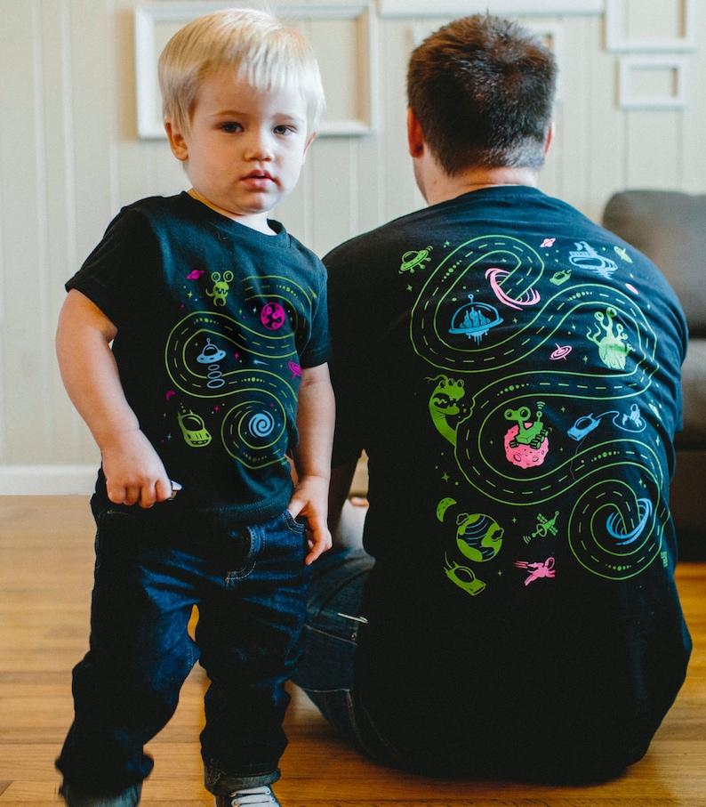 matching shirts for father and son