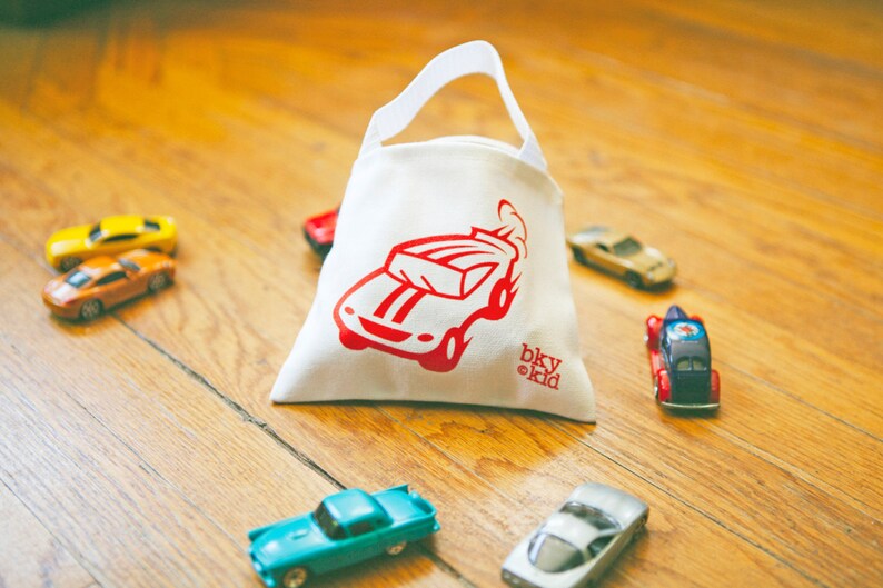Race Car Tote Gift for Kids Mini Tote Bag for Toy Cars Kids Etsy