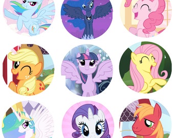 little pony button etsy