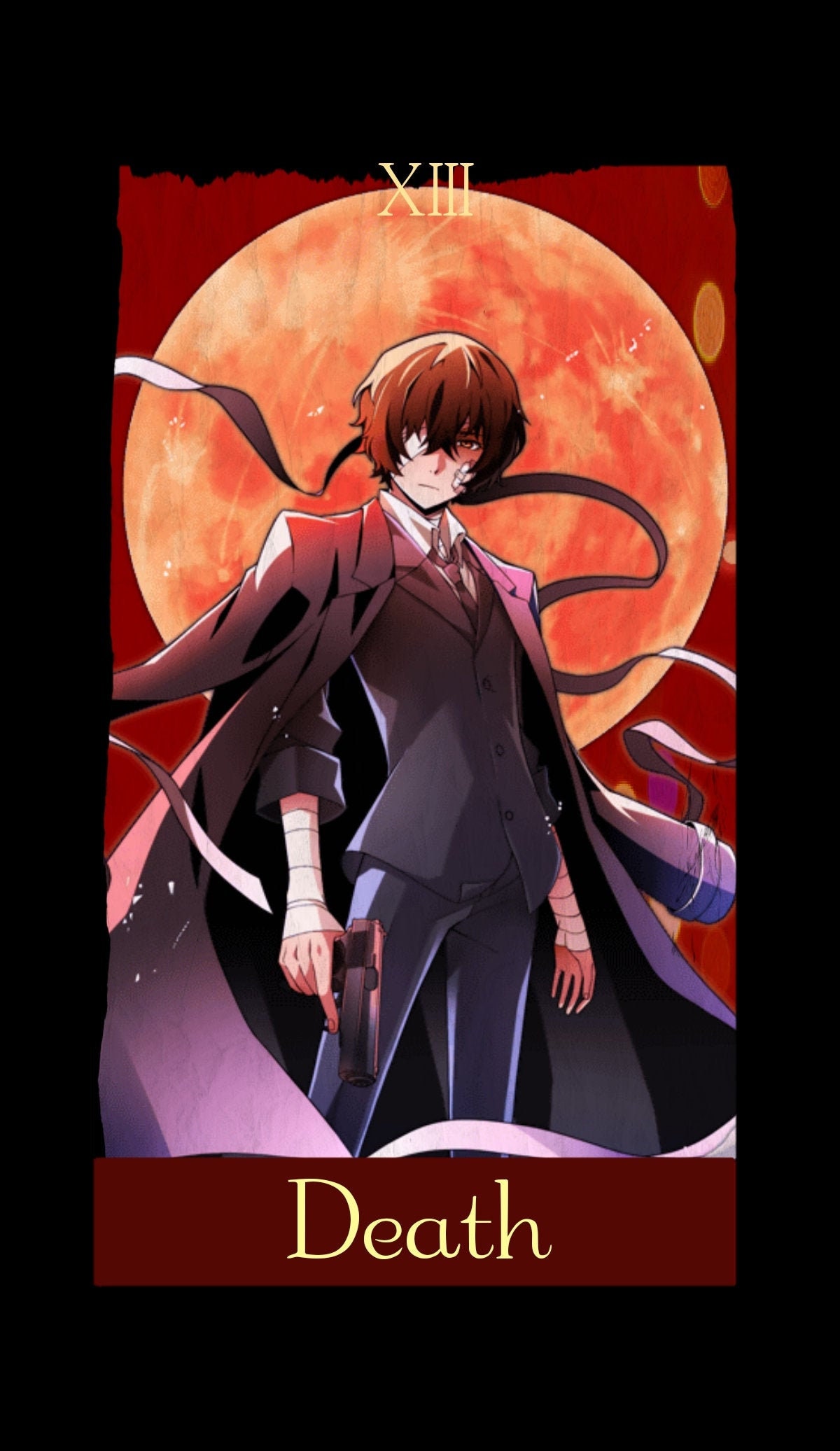 78 Card Bungou Stray Dogs Tarot Card Deck standard Smooth or - Etsy