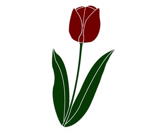 Tulip SVG (Please read instructions)