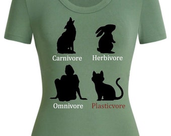 Kitty plasticvore shirt