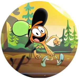 Botones con pinback Wander Over Yonder de 2 1/4". 13 para elegir.