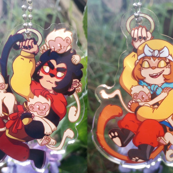 Monkie Kid Keychain - Etsy
