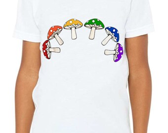 Pride mushroom shirt