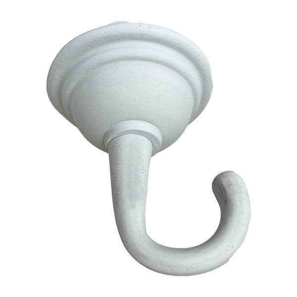 Ceiling Hook - Metal - White - Plant Hook - Towel Hook - Kitchen Hook - Wall Hook - Premium Quality - FAST shipping from the United States