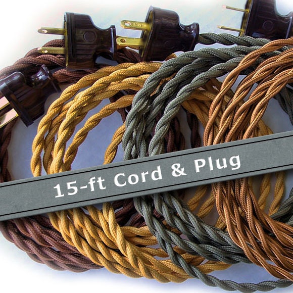 30 Long Polished Brass Cord Cover - #U2364