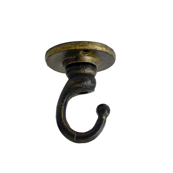 Ceiling Hook - Plant Hook - Industrial Hook - Nautical Hook - Plant Hanger - Heavy Duty - Quality - FAST shipping from the United States